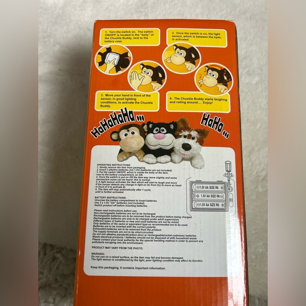 Chuckle Buddies Motion Activated Toy - Picture 3 of 3